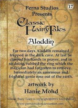 2015 Perna Studios Classic Fairy Tales #17 Aladdin Back