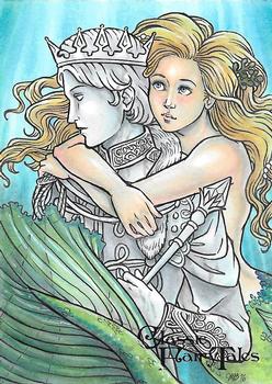 2015 Perna Studios Classic Fairy Tales - Artist Proof Sketches #NNO Molly Brewer Front