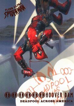 2017 Fleer Ultra Marvel Spider-Man - Deadpool Across America #DA5 Hoover Dam Front