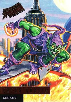2017 Fleer Ultra Marvel Spider-Man - Legacy #L4 Green Goblin Front