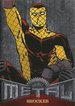 2017 Fleer Ultra Marvel Spider-Man - Marvel Metal #MM2 Shocker Front