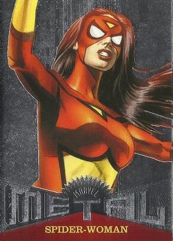 2017 Fleer Ultra Marvel Spider-Man - Marvel Metal #MM9 Spider-Woman Front
