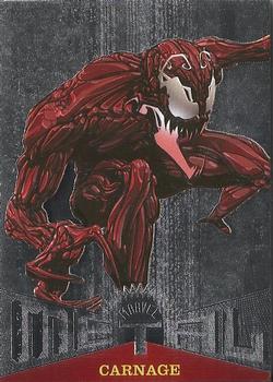 2017 Fleer Ultra Marvel Spider-Man - Marvel Metal #MM14 Carnage Front