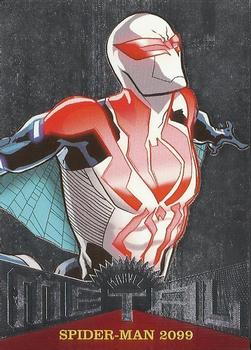 2017 Fleer Ultra Marvel Spider-Man - Marvel Metal #MM35 Spider-Man 2099 Front