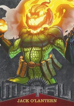 2017 Fleer Ultra Marvel Spider-Man - Marvel Metal #MM36 Jack O'Lantern Front