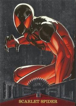 2017 Fleer Ultra Marvel Spider-Man - Marvel Metal #MM37 Scarlet Spider Front