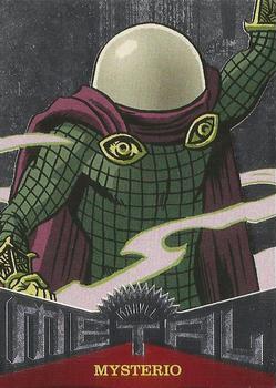 2017 Fleer Ultra Marvel Spider-Man - Marvel Metal #MM39 Mysterio Front