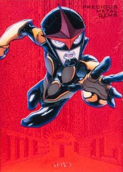 2017 Fleer Ultra Marvel Spider-Man - Marvel Metal Precious Metal Gems Red #MM41 Nova Front