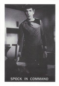 1981 Leaf 1967 Star Trek (Reprint) #12 Spock in Command (standing) Front