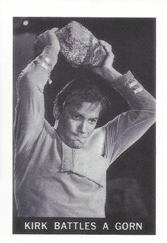 1981 Leaf 1967 Star Trek (Reprint) #16 Kirk Battles a Gorn Front