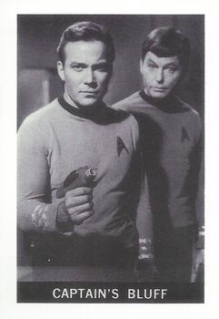 1981 Leaf 1967 Star Trek (Reprint) #20 Captain's Bluff Front