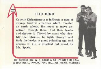 1981 Leaf 1967 Star Trek (Reprint) #22 The Bird Back