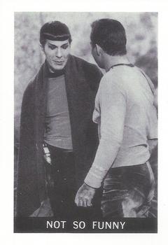 1981 Leaf 1967 Star Trek (Reprint) #29 Not So Funny Front