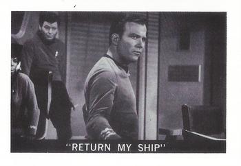 1981 Leaf 1967 Star Trek (Reprint) #35 Return My Ship Front