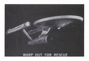 1981 Leaf 1967 Star Trek (Reprint) #68 Warp Out for Rescue Front