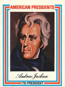 1974 Visual Panographics US Presidents #7th Andrew Jackson Front
