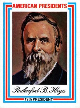 1974 Visual Panographics US Presidents #19th Rutherford B. Hayes Front
