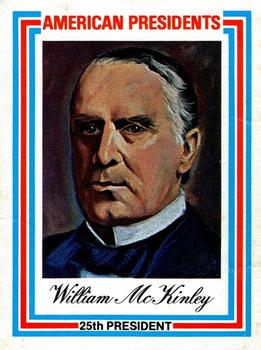 1974 Visual Panographics US Presidents #25th William McKinley Front
