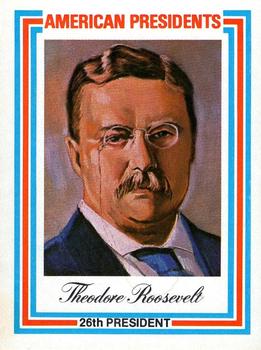 1974 Visual Panographics US Presidents #26th Theodore Roosevelt Front