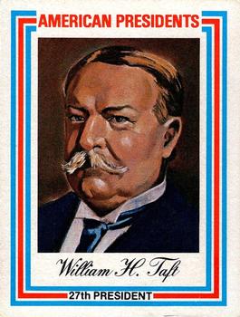 1974 Visual Panographics US Presidents #27th William Howard Taft Front