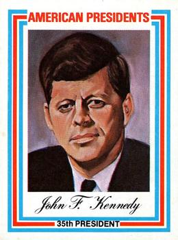 1974 Visual Panographics US Presidents #35th John F. Kennedy Front