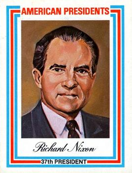 1974 Visual Panographics US Presidents #37th Richard Nixon Front