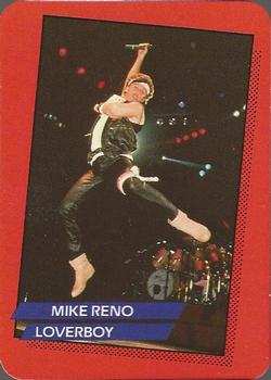 1985 AGI Rock Star #17 Mike Reno / Loverboy Front