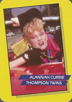 1985 AGI Rock Star #29 Alannah Currie / Thompson Twins Front