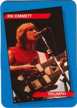 1985 AGI Rock Star #33 Rik Emmett / Triumph Front