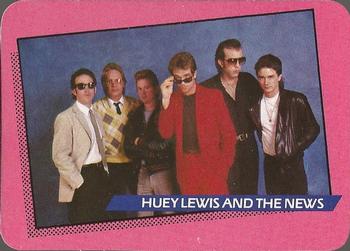 1985 AGI Rock Star #35 Huey Lewis and The News Front