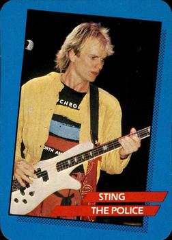 1985 AGI Rock Star #41 Sting / The Police Front