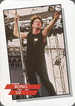 1985 AGI Rock Star #42 Bono / U2 Front