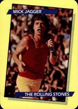 1985 AGI Rock Star #47 Mick Jagger / The Rolling Stones Front
