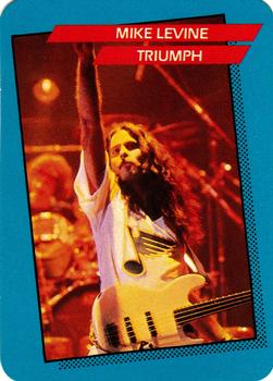 1985 AGI Rock Star #49 Mike Levine / Triumph Front