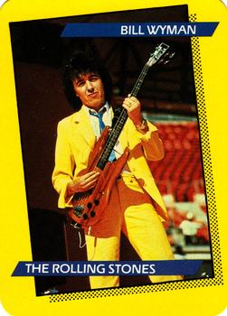 1985 AGI Rock Star #51 Bill Wyman / The Rolling Stones Front