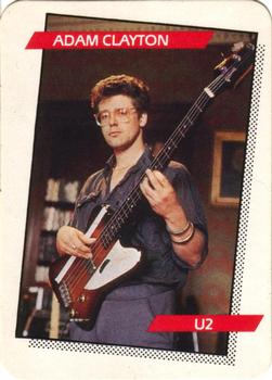 1985 AGI Rock Star #66 Adam Clayton / U2 Front