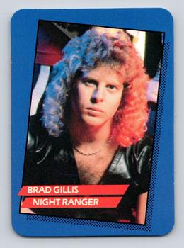 1985 AGI Rock Star #69 Brad Gillis / Night Ranger Front