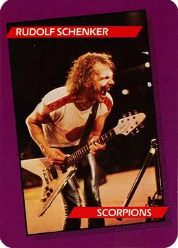 1985 AGI Rock Star #70 Rudolf Schenker / Scorpions Front