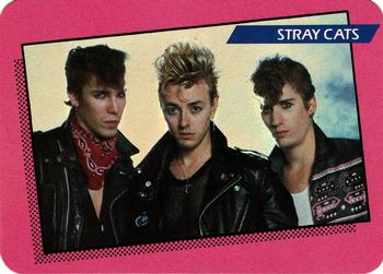 1985 AGI Rock Star #71 Stray Cats Front