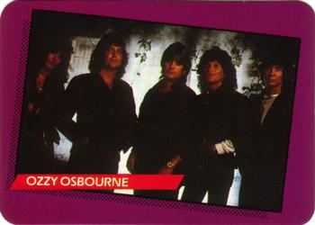 1985 AGI Rock Star #84 Ozzy Osbourne Front