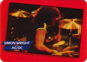 1985 AGI Rock Star #89 Simon Wright / AC/DC Front
