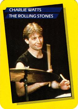 1985 AGI Rock Star #96 Charlie Watts / The Rolling Stones Front