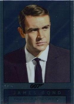 2016 Rittenhouse James Bond Archives SPECTRE Edition - 007 Double-Sided #M5 James Bond (Connery) / Blofeld Front