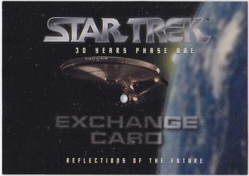 1995 SkyBox 30 Years of Star Trek Phase One - Small SkyMotion #NNO Exchange Card Front