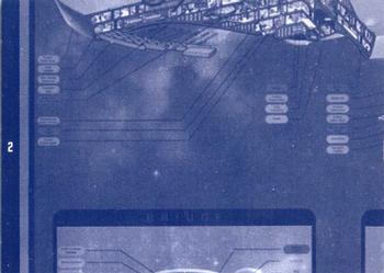 1996 SkyBox 30 Years of Star Trek Phase Three - Poster Order Blueprints #2 U.S.S. Enterprise NCC-1701 Front