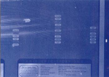 1996 SkyBox 30 Years of Star Trek Phase Three - Poster Order Blueprints #8 U.S.S. Enterprise NCC-1701 Front