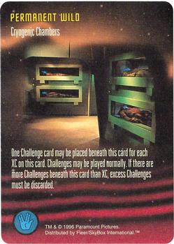 1996 SkyBox 30 Years of Star Trek Phase Three - Star Trek: The Card Game Promos #NNO Cryogenic Chambers: Permanent Wild Front