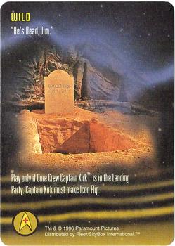 1996 SkyBox 30 Years of Star Trek Phase Three - Star Trek: The Card Game Promos #NNO He's Dead, Jim: Wild Front