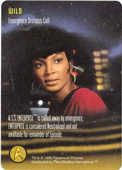1996 SkyBox 30 Years of Star Trek Phase Three - Star Trek: The Card Game Promos #NNO Emergency Distress Call: Wild Front