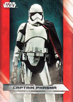 2017 Topps Star Wars: The Last Jedi #5 Captain Phasma Front